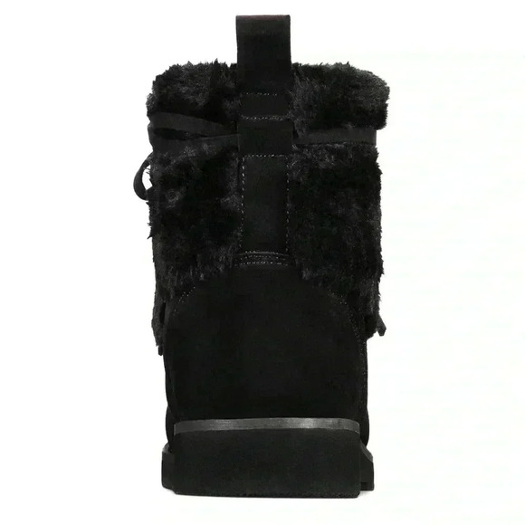 Style & Co. Womens Zijune Leather Lace-up Winter Boots - Picture 3 of 9